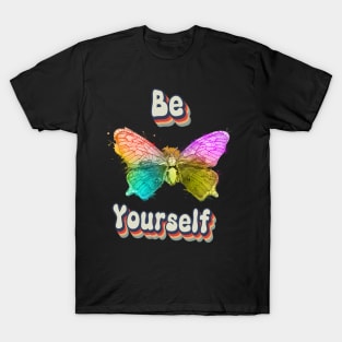 Be yourself Colorful T-Shirt